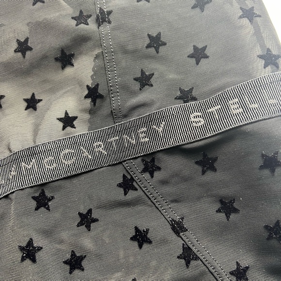 NWT Stella McCartney's BETTY TWINKLING FLOCKED-STAR UNDERWIRED BODYSUIT  SZ-M - Picture 10 of 15